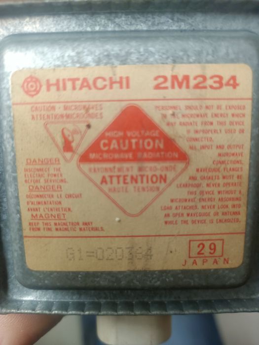 Magnetron Hitachi 2M234