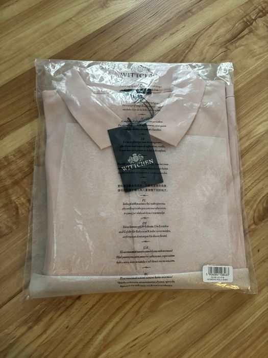 Koszulka polo Wittchem damska pidrowy róż M