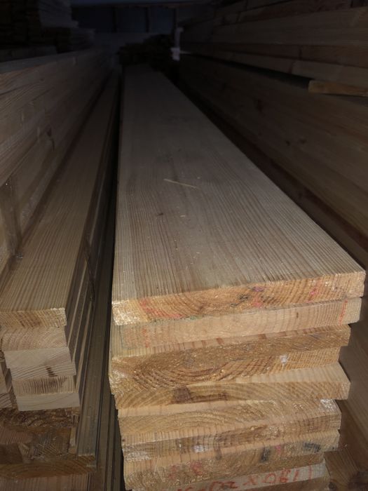 Дошка суха стругана