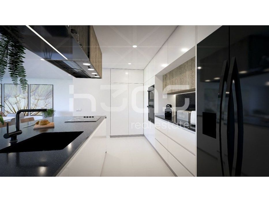 Apartamento T3 de Linhas Minimalistas com Garagem Dupla - A poucos ...