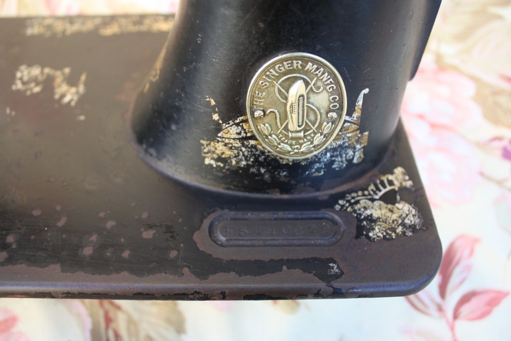 Cabeça de Máquina Singer de 1914