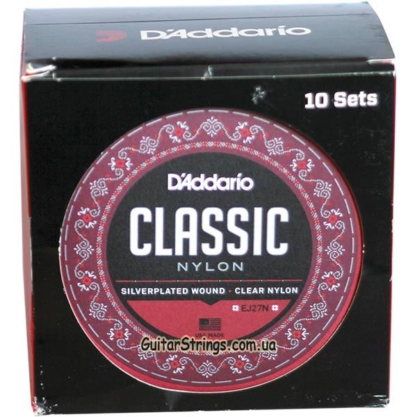 Струны Ernie Ball, D'Addario, Martin, Savarez, для классической гитары