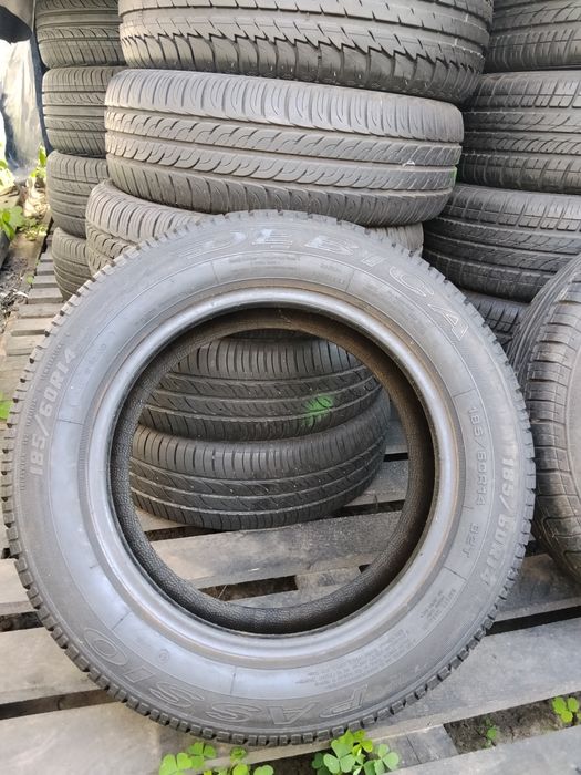 Debica 185 60 r14 2шт шини літні всесезонні б'у резина гума з Європи