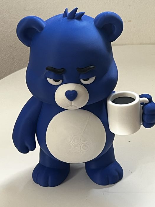Urso do cafe - peça decorativa