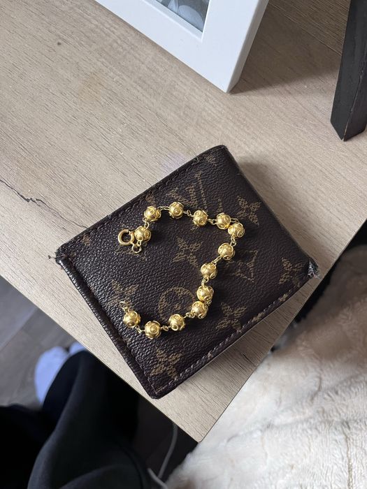 Pulseria Ouro 19KL Contas de Viana