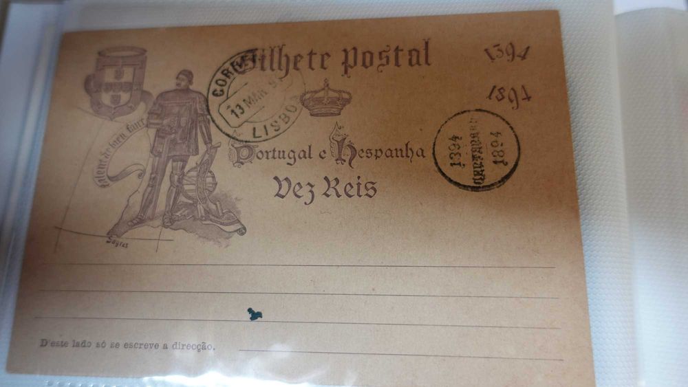 Envelopes postais muito antigos