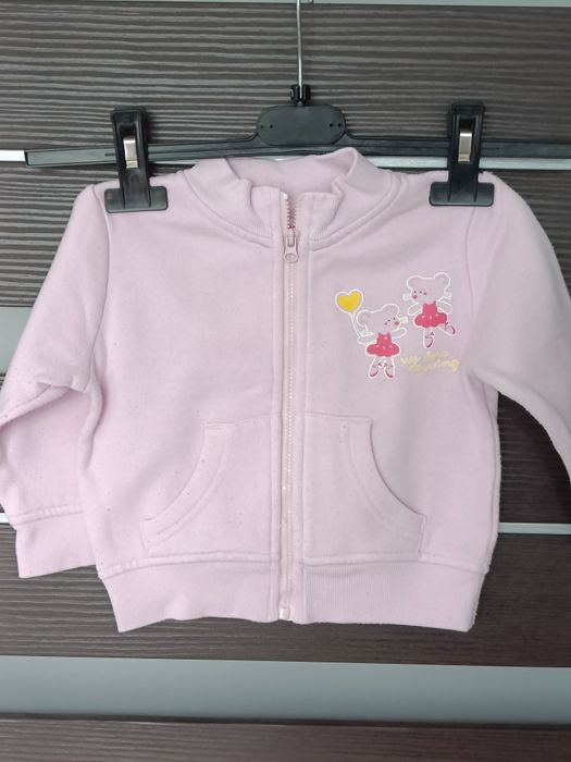 Różowa bluza rozmiar 74