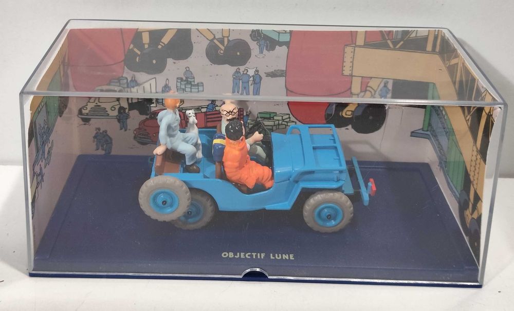 Carro - Tintin Rumo à: Lua - Jeep Willys CJ 2a mod. 1946