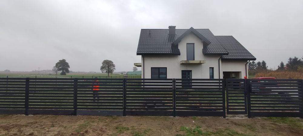 Ogrodzenia frontowe , panelowe ,  2D 3D