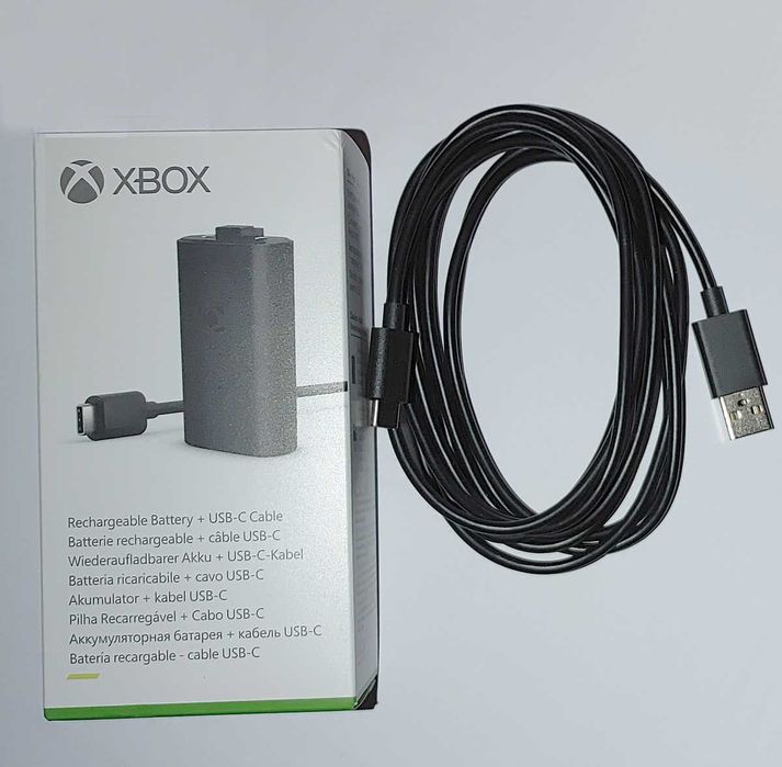 Kabel do pada konsoli XBOX X S USB C długi 2.7m oryginal MICROSOFT