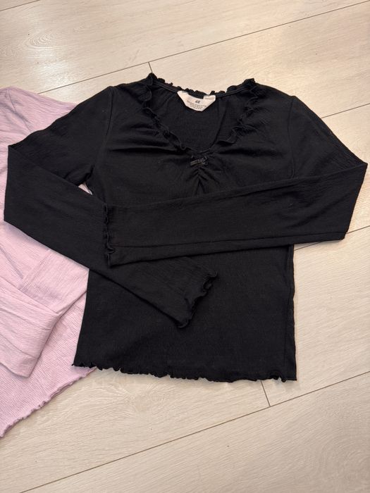 Bluzka H&M dwie sztuki rozmiar 146/152 i 158/164