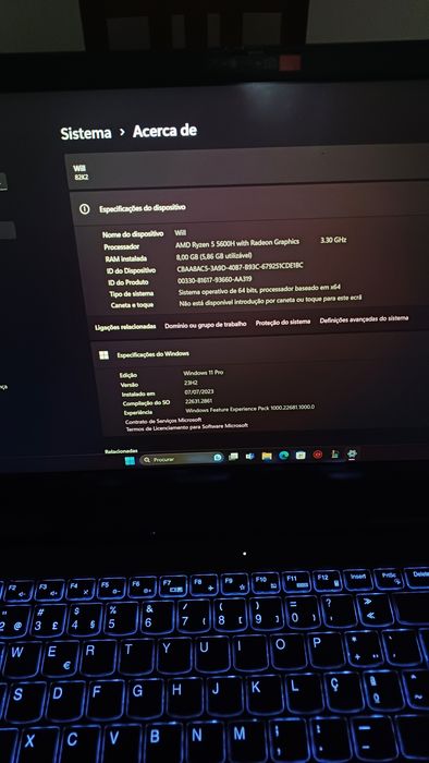 Notebook lenovo novo