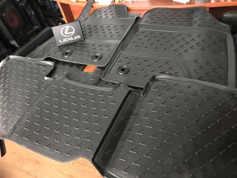 Новые! LEXUS LX-570\450D Оригинальные резиновые Коврики новые JAPAN