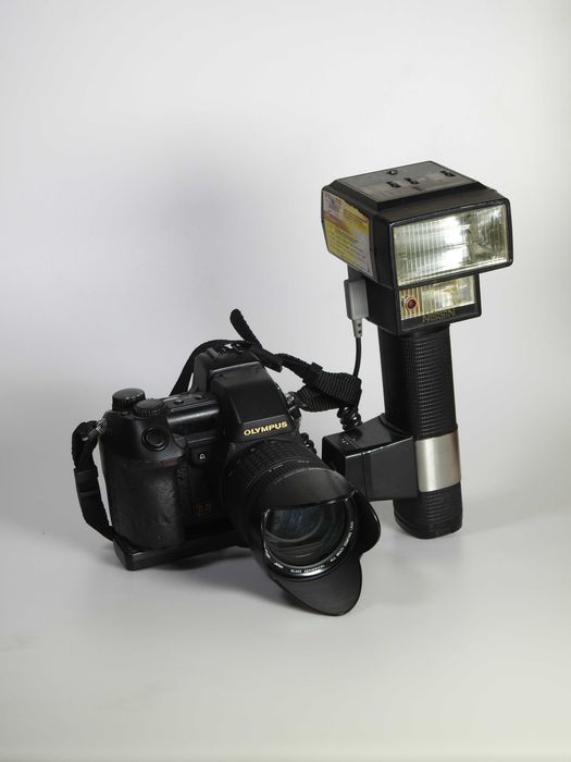 Várias máquinas fotográficas