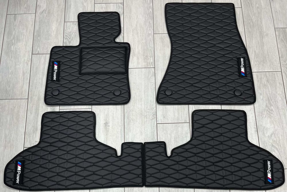 Коврики в салон Екошкіра для BMW X5 (E53 E70 F15) X6 (E71 F16 G06)
