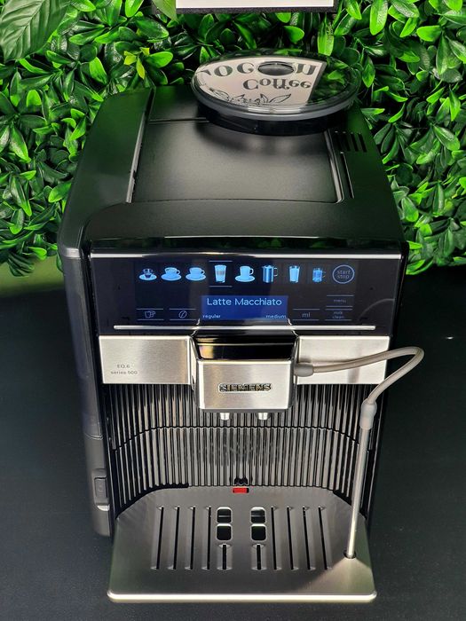 Siemens EQ.6 S500 – nowoczesny, automatyczny po pełnym przeglądzie!