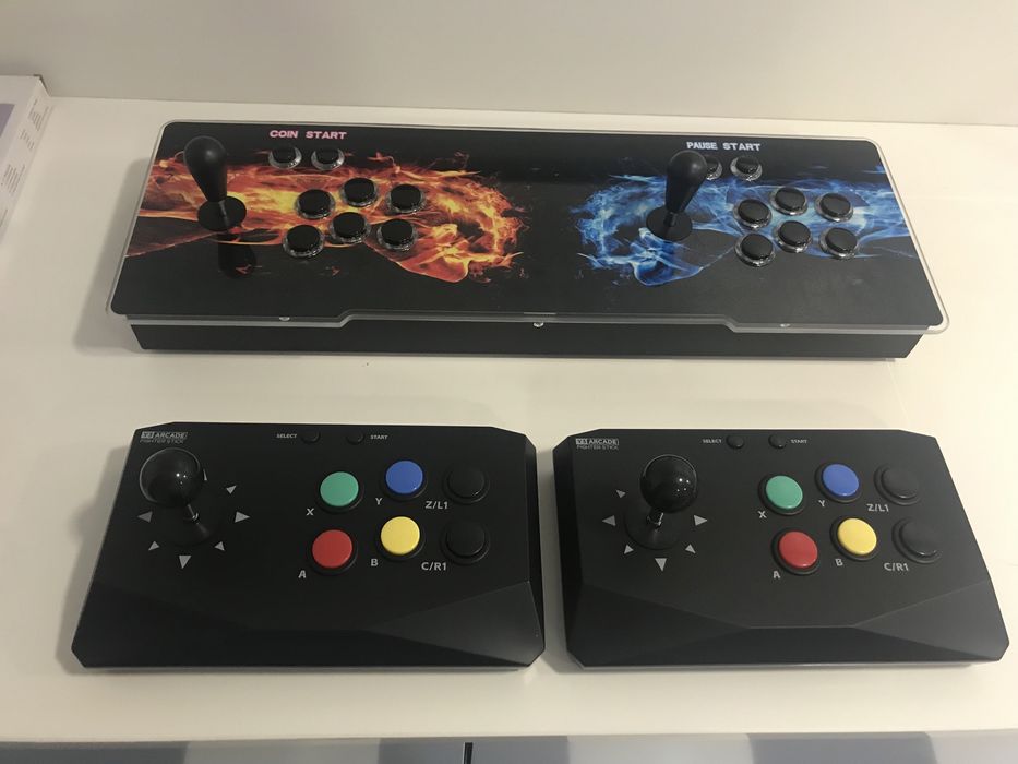 Pandora Box arcade com 4 comandos para 4 jogadores 26800 jogos