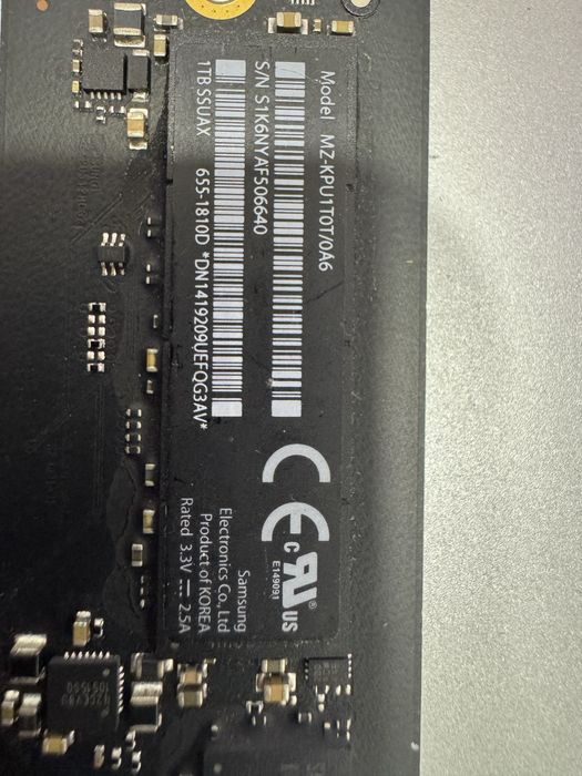 SSD 512Gb/1024Gb Flash original Apple para MacbookPro e MacBook Air