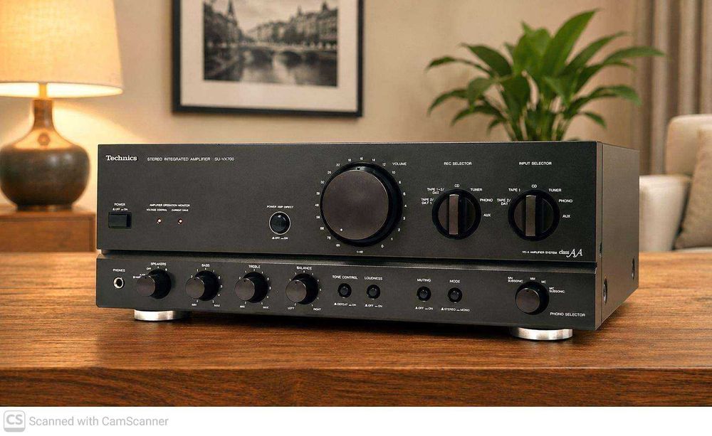 vendo amplificador de som da marca technics su-vx700 em estado impecável