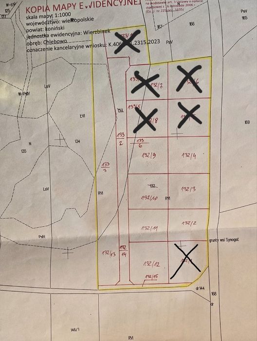 Działki budowlane Wierzbinek - Widok 2