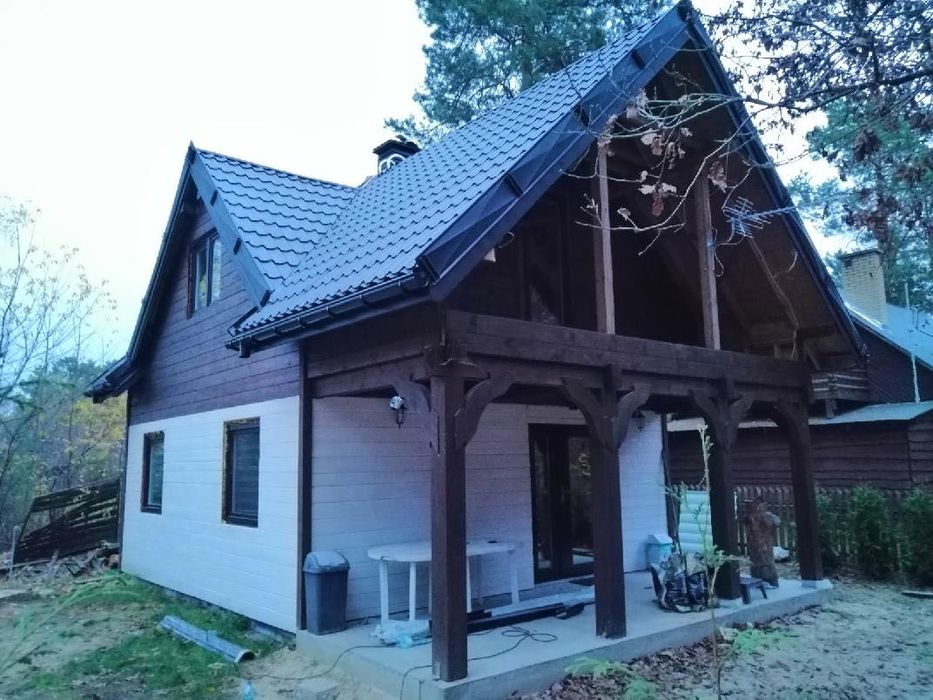 Konstrukcja szkielet domu  35m2 Lublin+ poddasze 35m2 c24