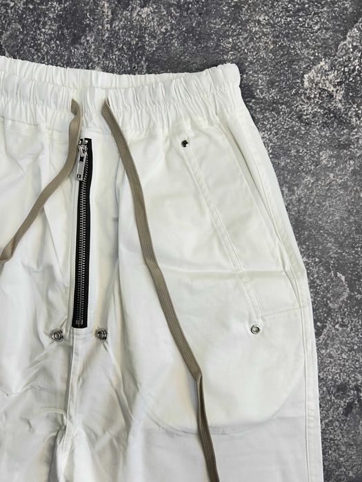 Джинси Rick Owens DRKSHDW Moncler bella white cargo штани карго білі.