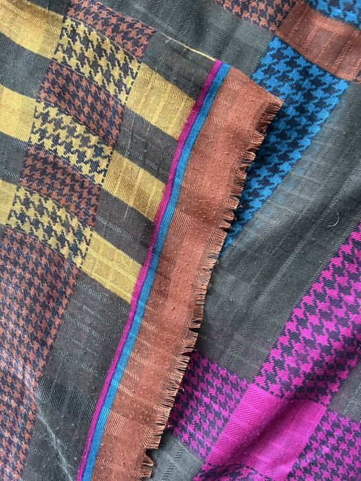 Oryginalna chusta oversize w stylu boho