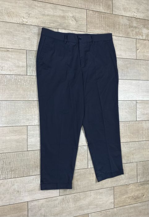 Etro mens navy cotton pants size 56 xl-xxl штани брюки чіноси