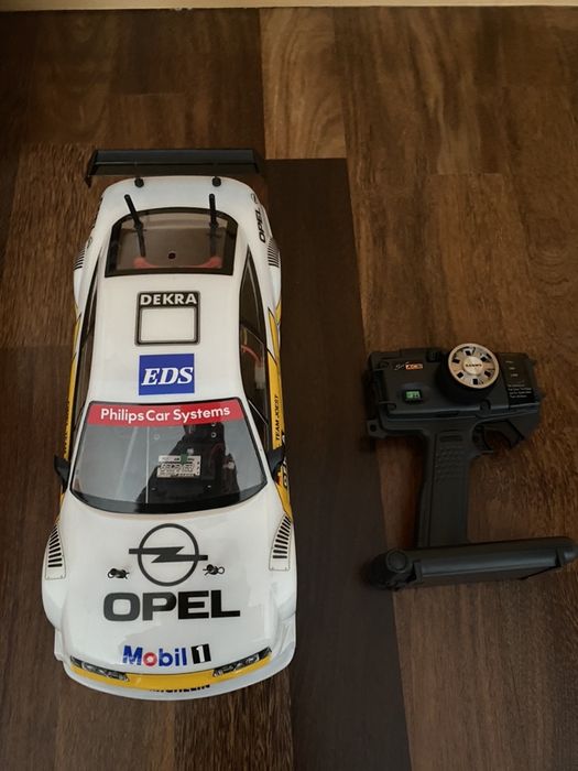 Opel Calibra V6 DTM 1/10 R/C 4 AWD carro corrida