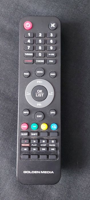 Pilot Do Dekodera Golden Media Mania 2 HD DVB-T Oryginał
