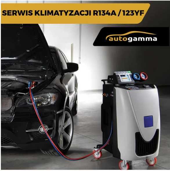 Nabijanie klimatyzacji, serwis R1234yf R134a OZONOWANIE GRATIS