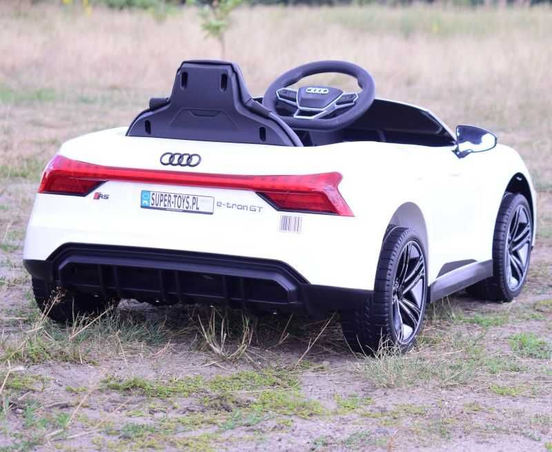 BAWIBUS.PL Auto samochód na akumulator AUDI E-Tron GT 4x4 białe