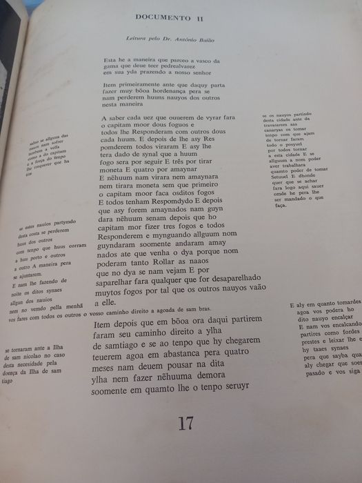 Os setes unicos documentos Pedro Alvares Cabral