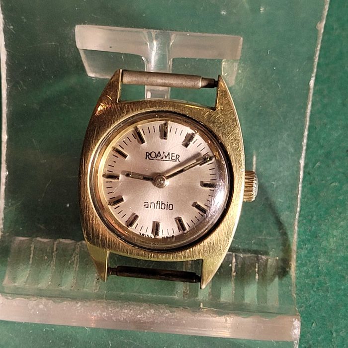 Stary zegarek pozłacany Damski ROAMER -Anfibio