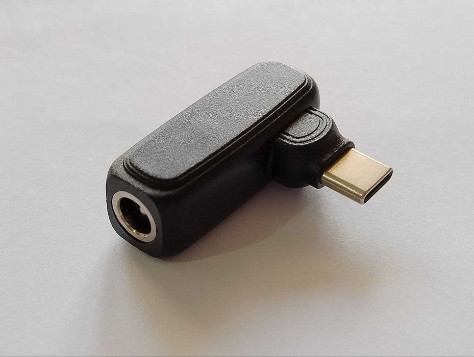 Мощный переходник DC 5,5х2,5 и 5,5x2,1 на Type-C 100Вт перехідник 100W