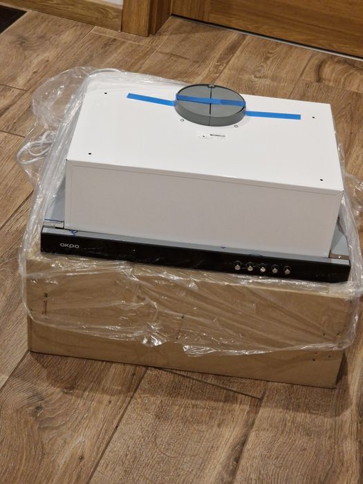 Okap kuchenny do zabudowy Akpo czarny