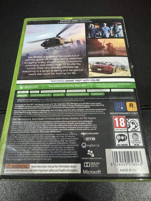 Gta 5 na xbox 360