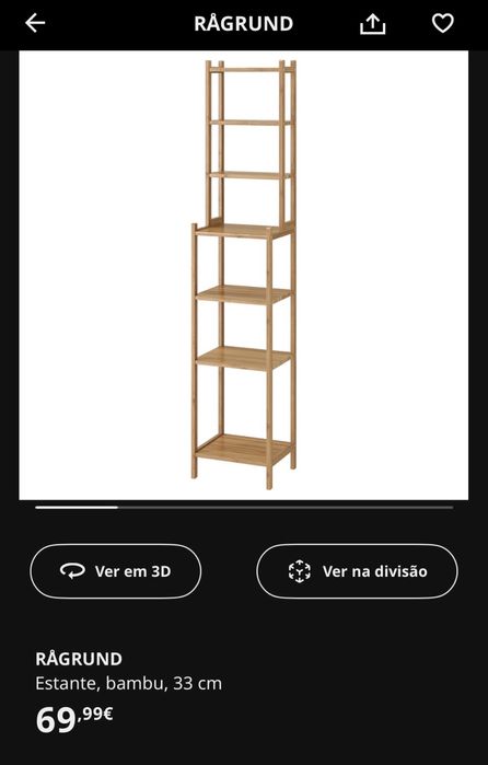 Estante em bambo