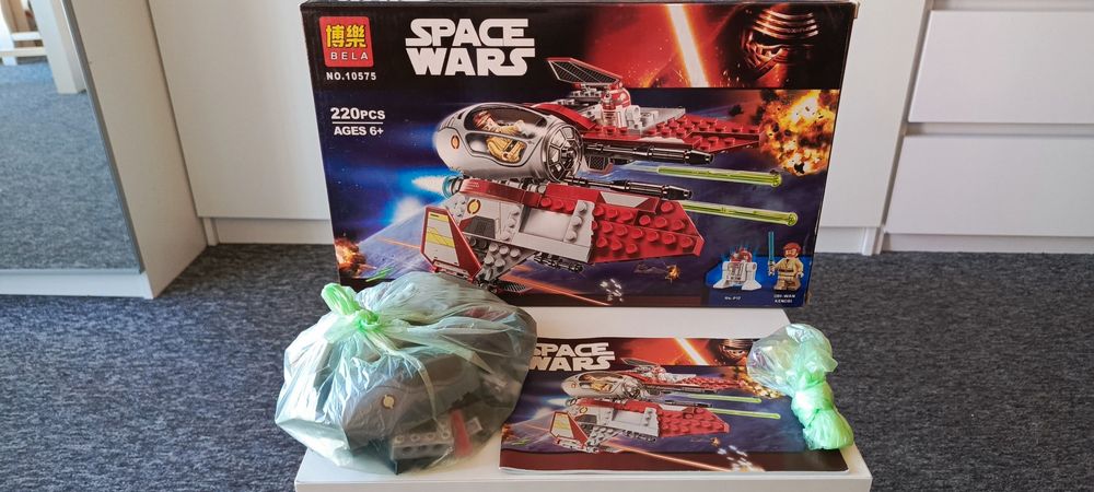 Klocki chińskie (a'la LEGO 75135) Star Warsz Interceptor Obi-Wana