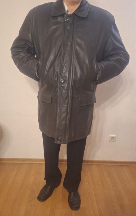 Кожаное полупальто фирмы Marco Polo.