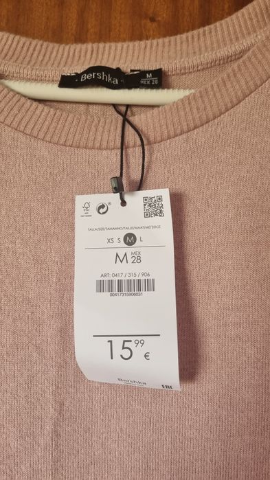 Vestido novo bershka