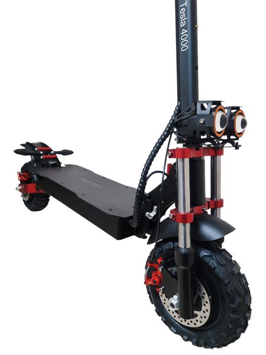 Електросамокат Tesla 4000 повний привід 3000кВт. 25Аh акум