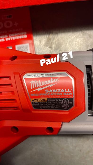 Milwaukee   serra Sabre