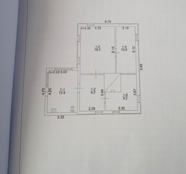 Продам будинок село Богданівка