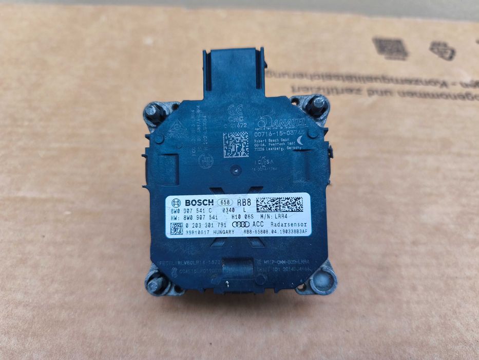 AUDI A4 B9 A5 8W radar ACC distronic sensor 8W0.907.541C
