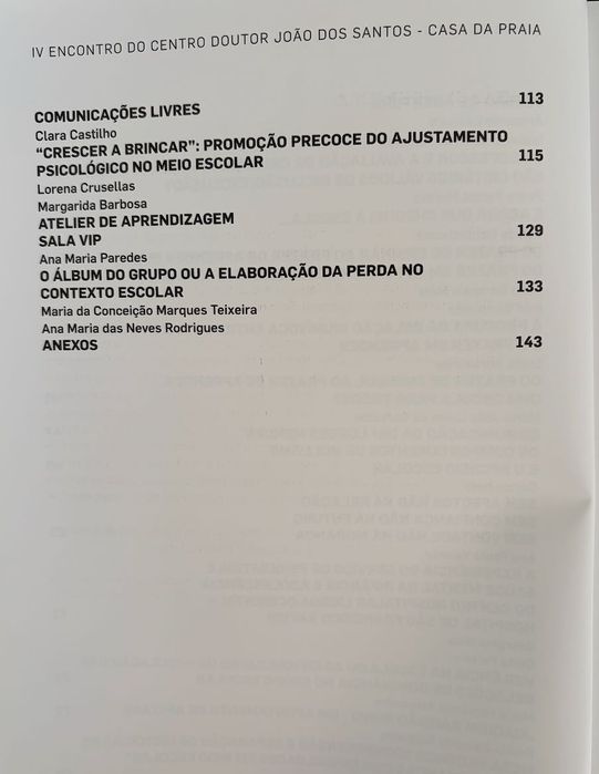 Livro Construção e reparação da vida psíquica no meio escolar