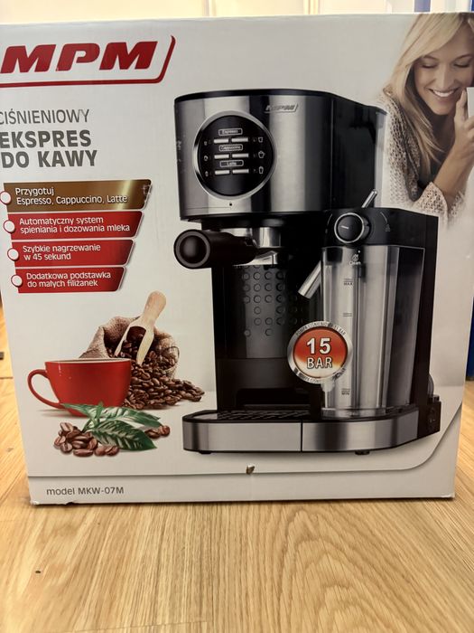 Máquina de Café Espresso MPM MKW-07M – Automática (15 Bar)