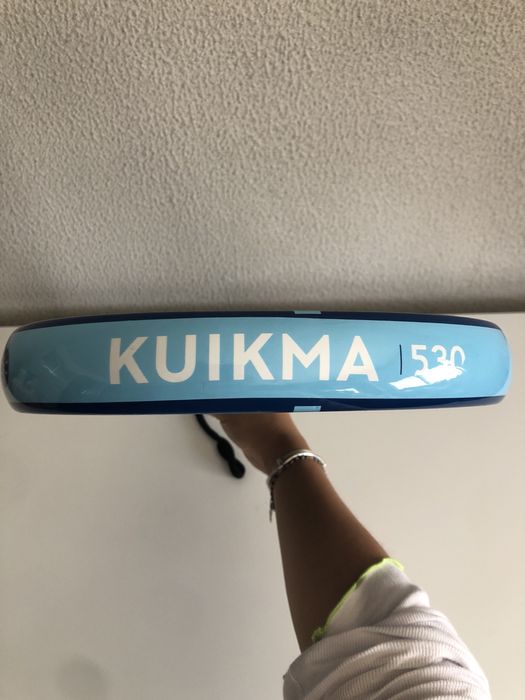 Raquete Padel adulto Kuikma PR530 preto azul