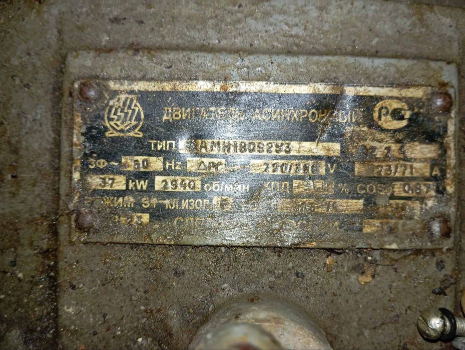 Двигун асинхронний 37 квт