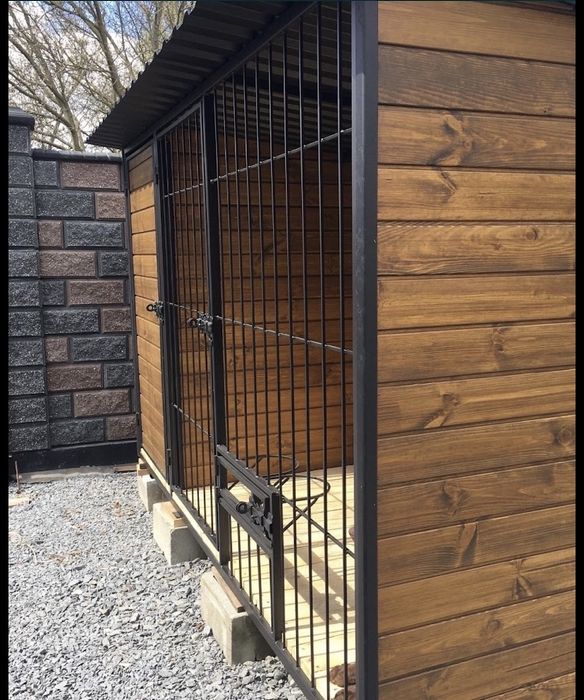 Вольєр для собаки 3×2×1.8 м | Міцний | Доставка по Україні